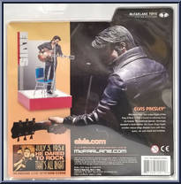 Elvis Presley ('68 Comeback Special) from McFarlane's Music - Elvis Presley manufactured by McFarlane [Back]