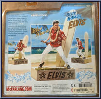 Elvis Presley (Blue Hawaii) from McFarlane's Music - Elvis Presley manufactured by McFarlane [Back]