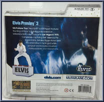 Elvis Presley (Las Vegas) from McFarlane's Music - Elvis Presley manufactured by McFarlane [Back]