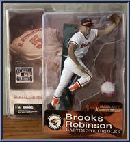Brooks Robinson (White Uniform) from McFarlane's Sports Picks - Cooperstown - Series 1 manufactured by McFarlane [Front]