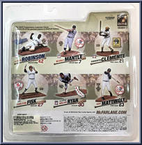 Mickey Mantle from McFarlane's Sports Picks - Cooperstown - Series 3 manufactured by McFarlane [Back]