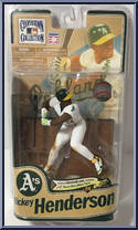 Rickey Henderson (Oakland Athletics) from McFarlane's Sports Picks - Cooperstown - Series 8 manufactured by McFarlane [Front]