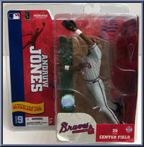 Andruw Jones (Gray Jersey) from McFarlane's Sports Picks - MLB - Series  9 manufactured by McFarlane [Front]