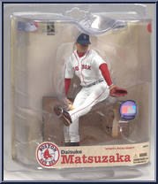 Daisuke Matsuzaka (White Jersey) from McFarlane's Sports Picks - MLB - Series 21 manufactured by McFarlane [Front]