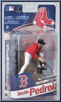 Dustin Pedroia (Red Jersey) from McFarlane's Sports Picks - MLB - Series 27 manufactured by McFarlane [Front]