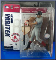 Jason Varitek (Gray Uniform) from McFarlane's Sports Picks - MLB - Series 14 manufactured by McFarlane [Front]