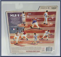 John Smoltz (Gray Jersey) from McFarlane's Sports Picks - MLB - Series  8 manufactured by McFarlane [Back]