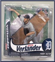 Justin Verlander from McFarlane's Sports Picks - MLB - Series 30 manufactured by McFarlane [Front]