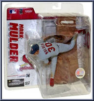 Mark Mulder (Gray Uniform) from McFarlane's Sports Picks - MLB - Series 14 manufactured by McFarlane [Front]