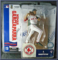 Nomar Garciaparra (White Uniform) from McFarlane's Sports Picks - MLB - Series  9 manufactured by McFarlane [Front]