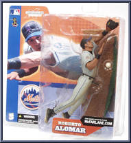 Roberto Alomar (Gray Jersey) from McFarlane's Sports Picks - MLB - Series  3 manufactured by McFarlane [Front]