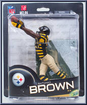 Antonio Brown (McFarlane Toys) from McFarlane's Sports Picks - NFL - Exclusives manufactured by McFarlane [Front]