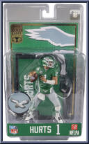 Jalen Hurts (Eagles) (Gold Label) from McFarlane's Sports Picks - NFL - Legacy Series manufactured by McFarlane [Front]