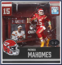 Patrick Mahomes (Kansas City Chiefs) (Platinum) from McFarlane's Sports Picks - NFL - Legacy Series manufactured by McFarlane [Front]