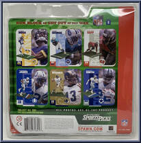 Warren Sapp (Red Jersey / Clean) from McFarlane's Sports Picks - NFL - Series  1 manufactured by McFarlane [Back]