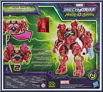 Iron Man (Hunter Suit) from Mech Strike - Monster Hunters - Deluxe manufactured by Hasbro [Back]