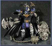 Black Knight / Horse from Medieval Knights - Basic Series manufactured by Chap Mei [Loose]