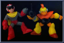 Bombman & Proto Man Action Figure
