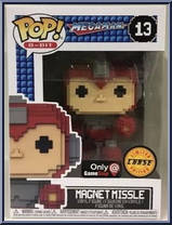 Magnet Missile (Chase) from MegaMan - Pop! 8-Bit manufactured by Funko [Front]