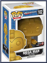 Mega Man - Gold from MegaMan - Basic Series manufactured by Funko [Front]