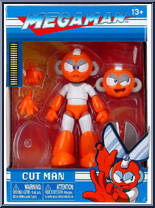 Cut Man from MegaMan - Basic Series manufactured by Jada Toys [Front]