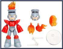 Fire Man from MegaMan - Basic Series manufactured by Jada Toys [Loose]