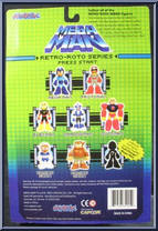 Protoman from MegaMan - Retro-Roto manufactured by Jazwares [Back]