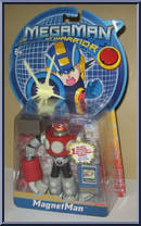 MagnetMan from MegaMan NT Warrior - 5" Scale manufactured by Mattel [Front]