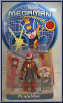 ProtoMan from MegaMan NT Warrior - 5" Scale manufactured by Mattel [Front]