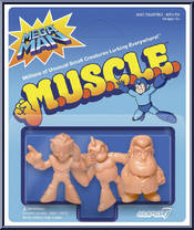 Doctor Light / Bomb Man / Elec Man from MegaMan - M.U.S.C.L.E. manufactured by Super7 [Front]