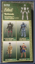 T-51 Vault-Tec Power Armor from Mega Merge - Series 2 manufactured by Just Toys [Back]