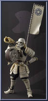 Taikoyaku Stormtrooper from Meisho Movie Realization - Star Wars manufactured by Bandai [Loose]