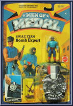Bomb Expert from Men of Medal - S.W.A.T. Team manufactured by Mattel [Front]
