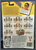 Rescue Crewman from Men of Medal - Coast Patrol Unit manufactured by Mattel [Back]