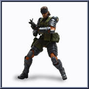 Snake (Battle Dress) from Metal Gear Solid - Basic Series manufactured by Play Arts Kai [Loose]
