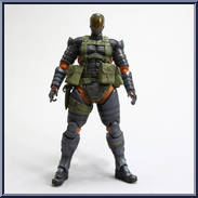 Snake (Battle Dress) from Metal Gear Solid - Basic Series manufactured by Play Arts Kai [Loose]