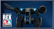 Rex from Metal Gear Solid - Basic Series manufactured by threeA [Loose]