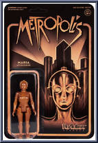 Maria (Gold) from Metropolis - ReAction Figures manufactured by Funko [Front]