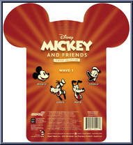 Mickey from Mickey and Friends - ReAction Figures manufactured by Super7 [Back]