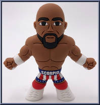 Scorpio Sky from Micro Brawlers - Basic Series manufactured by ProWrestlingTees [Loose]