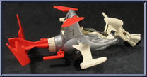 Neon Orbiter from Micronauts - Series 2 manufactured by Mego [Loose]