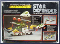 Star Defender from Micronauts - Series 4 manufactured by Mego [Front]