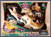 Duckcycle Battle Pack with Nosedive from Mighty Ducks - Street Patrol manufactured by Mattel [Front]