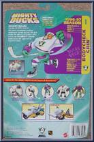 Grin (Bodycheck) from Mighty Ducks - Hockey Superstars manufactured by Mattel [Back]