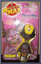 Defeats Nightwing from Mighty Max - Horror Heads manufactured by Blue Bird [Front]