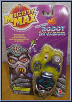 Against Robot Invader from Mighty Max - Horror Heads manufactured by Blue Bird [Front]