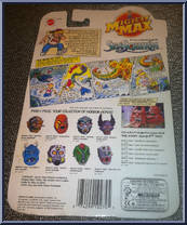 Pulverises Sea Squirm from Mighty Max - Horror Heads manufactured by Blue Bird [Back]