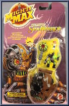 Battles Skull Warrior from Mighty Max - Horror Heads manufactured by Blue Bird [Front]
