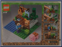 Melon Farm from Minecraft - Basic Series manufactured by Lego [Back]
