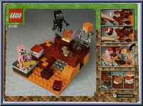 Nether Fight from Minecraft - Basic Series manufactured by Lego [Back]